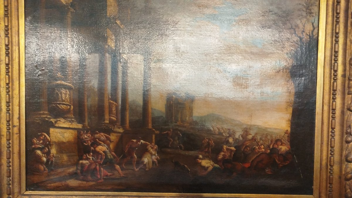 Quadro firmato Francesco Antonio Cicalese – Napoli – 125 × 98 cm-photo-3