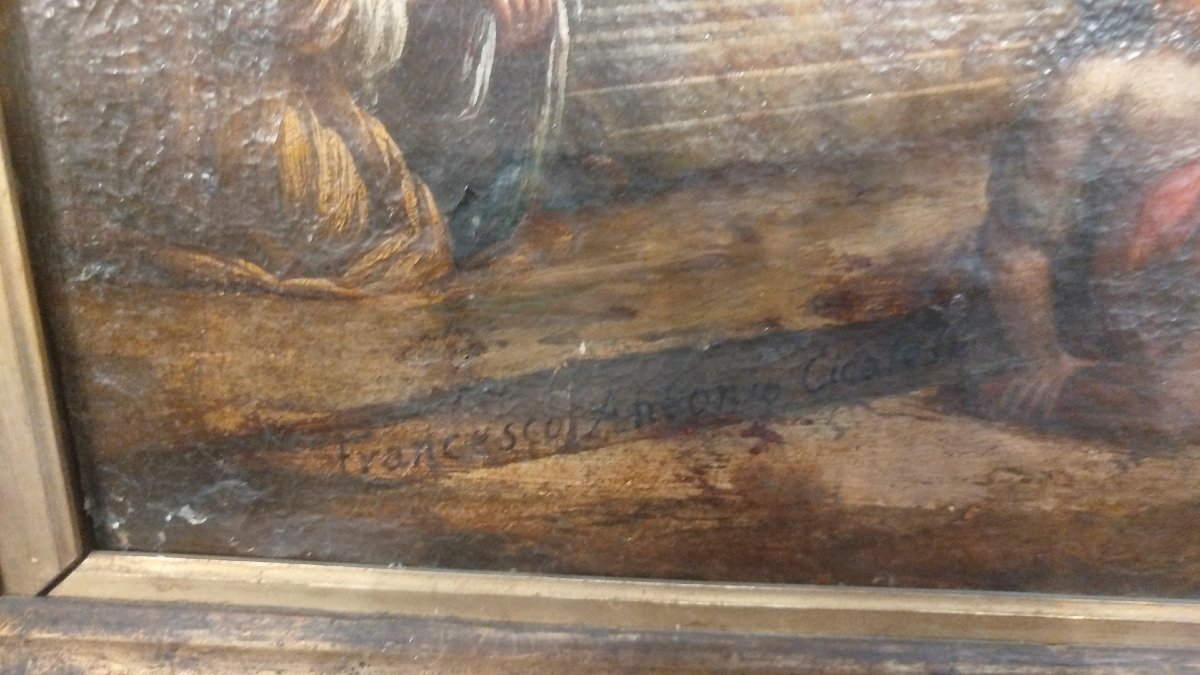 Quadro firmato Francesco Antonio Cicalese – Napoli – 125 × 98 cm-photo-1