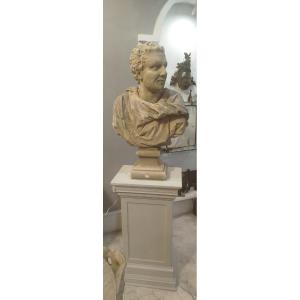 Busto in pietra, XVIII secolo – Altezza 91 cm