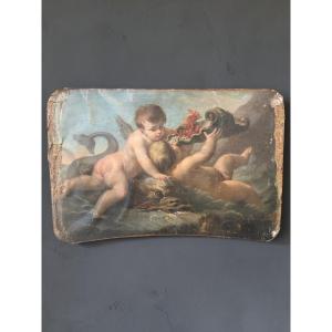 Scuola francese del XVIII secolo – Cherubini in gioco