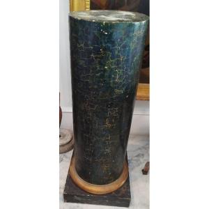 Gruppo di quattro colonne in legno – XIX secolo