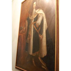 Portrait Of King William (1672 - 1702) - English School, Eighteenth