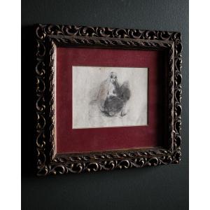 Woman In Mourning In Her Study, Sir John Watson Gordon (1788 - 1864)