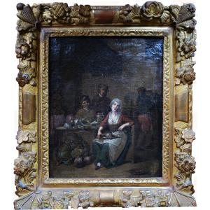 18th-century Flemish School, (43 X 35.5 Cm) Attributed To Jan Baptiste Lambrechts
