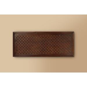 Large Portuguese Carved Oak Gothic Revival Wall Panel, 1850s
