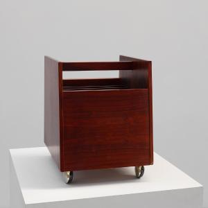 Magazine And Record Rack By Rolf Hesland For Bruksbo, Norway, 1970s