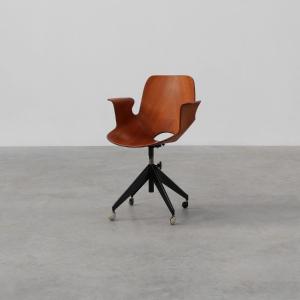 Medea Office Chair By Vittorio Nobili For Fratelli Tagliabue, Italy 1950s