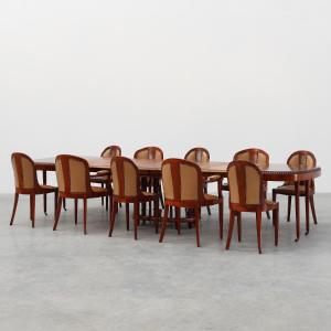 Art Deco Dining Room By De Coene, Belgium, 1935