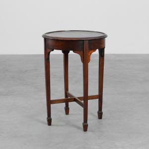 Rustic Round Side Table From The 19th Century, France