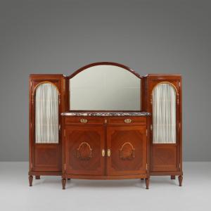 Art Deco Cabinet Attributed To De Coene, Belgium, 1930s