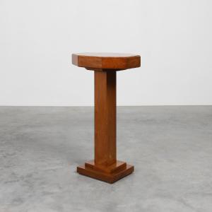 Art Deco Side Table With Drawers And Integrated Ashtray, France Circa 1925