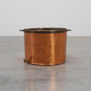 Large Copper Brewing Vat Or Vessel, France, Circa 1820