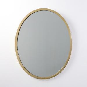 Art Deco Copper-plated Metal Mirror, Belgium Circa 1925