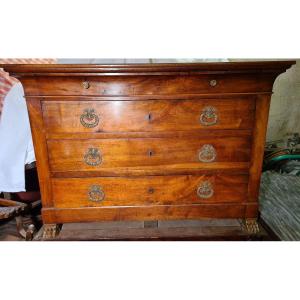 Restoration Chest In Solid Walnut