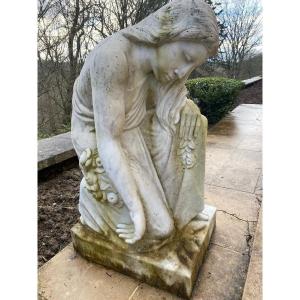 Statue Of Young Woman
