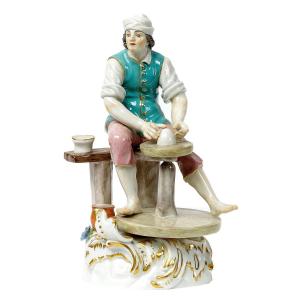 Meissen Porcelain Figurine Around 1900