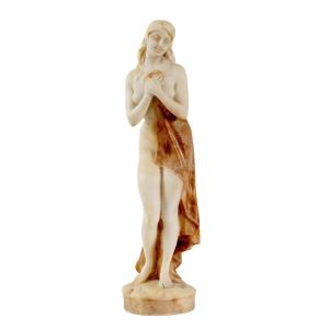 Aphrodite Alabaster Sculpture 19th Century