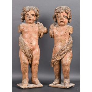 Two Loves In Carved Wood