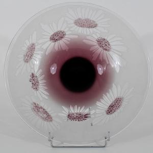 Charder - Le Verre Français Large Art Deco Bowl