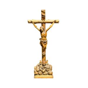Carved Wooden Christ 
