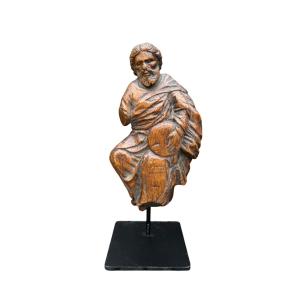 17th Century Carved Wood Base