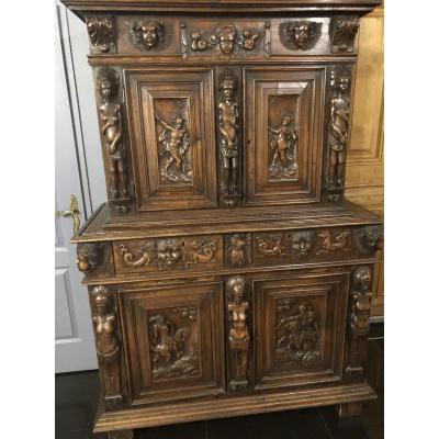 Sideboard 4 Doors 2 Drawers 17th