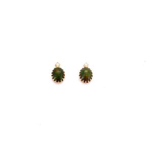 Pair Of Opal And Diamond Sleepers