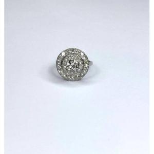 Art Deco Ring, Diamonds.