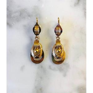 Pair Of Earrings, Napoleon III