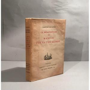 G.delayen "the Misadventure Of Martin Goes To War" Original Edition On Japanese Signed 