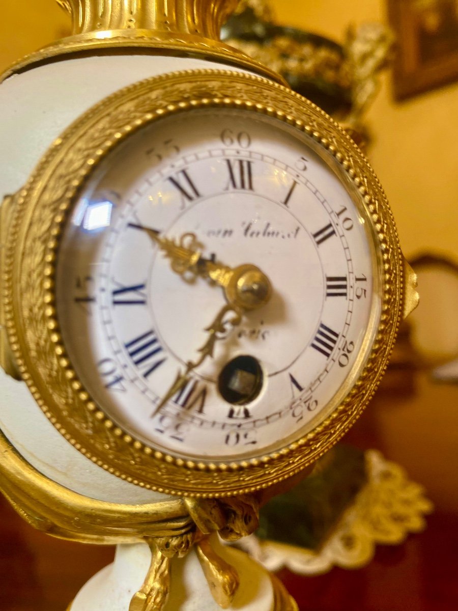 Orologio da tavolo – Francia – Sec. XIX – Gioiellieri Boin-Taburet-photo-3