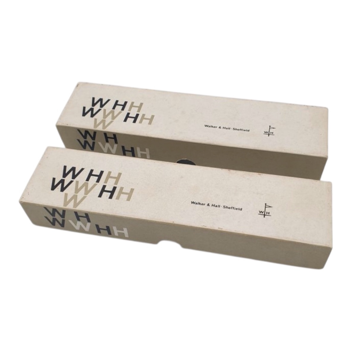 Servizio da dessert (entremets) in metallo argentato – Walker & Hall, Sheffield -Inghilterra, X-photo-3