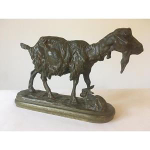 Animal Bronze, XIXth Century Sculpture Signed L. Kley