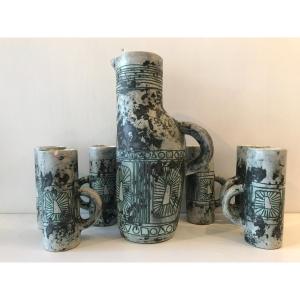 Jacques Blin Ceramic Service Around 1960