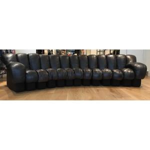 De Sede (publisher) Sofa Ds600 Leather 1970. Swiss Design.
