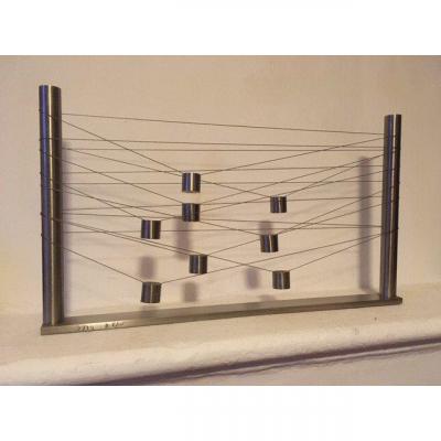 Benni Efrat, Conceptual Art, Sculpture,kinetic, Israel, England, Belgium, . Bertoia 1960. Knoll International