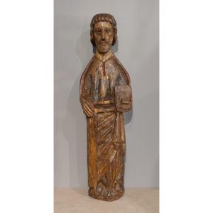Saint Paul Sculpture, Catalan School, 13th Century