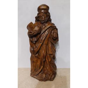 16th-century Sculpture Of Saint James – Burgundy