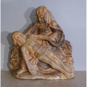  Pietà Or Virgin Of Pity – Burgundian School – 15th Century