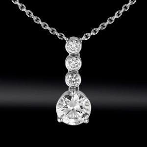 Chenillette Diamond Pendant 1.60 Carat