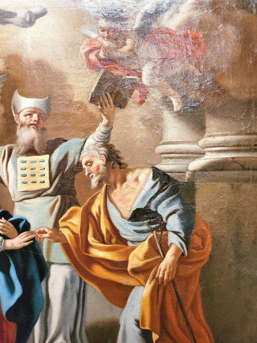 “Lo Sposalizio della Vergine” Francesco De Mura (attr.) (Napoli, 21 aprile 1696 – Napoli, 19 ag-photo-4