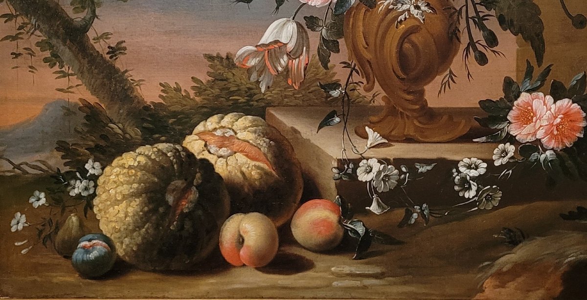 “Natura silente” Gasparo Lopez (cerchia di) (Napoli, 1677 – Firenze, 1732) -photo-3
