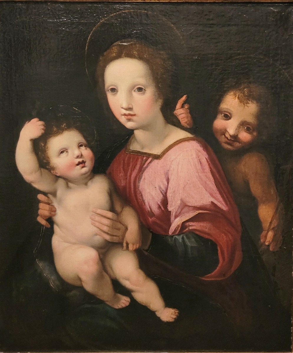 “Madonna, Gesù e San Giovannino” Francesco Vanni (attr.)