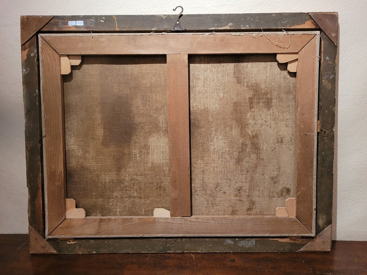 “Battaglia tra cavalieri” Scuola di fine XVII -photo-2