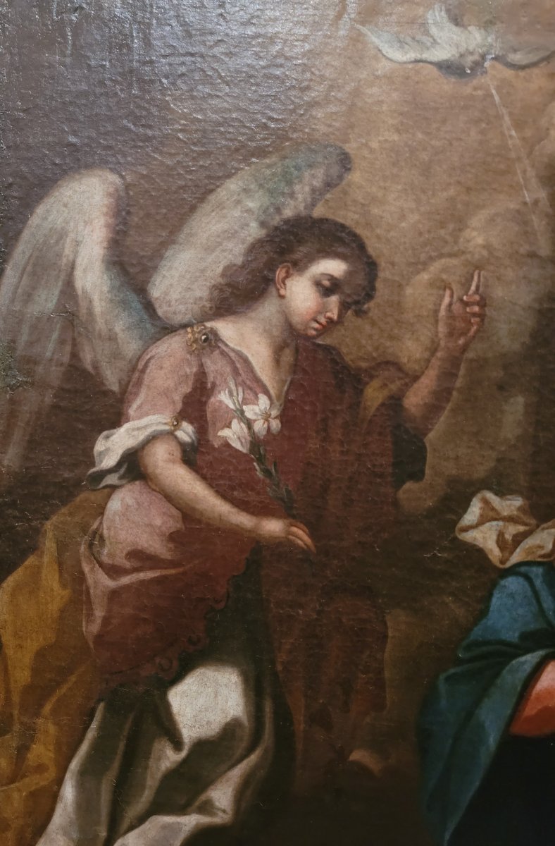 “Annunciazione” Scuola italiana del  XVII–XVIII secolo-photo-1