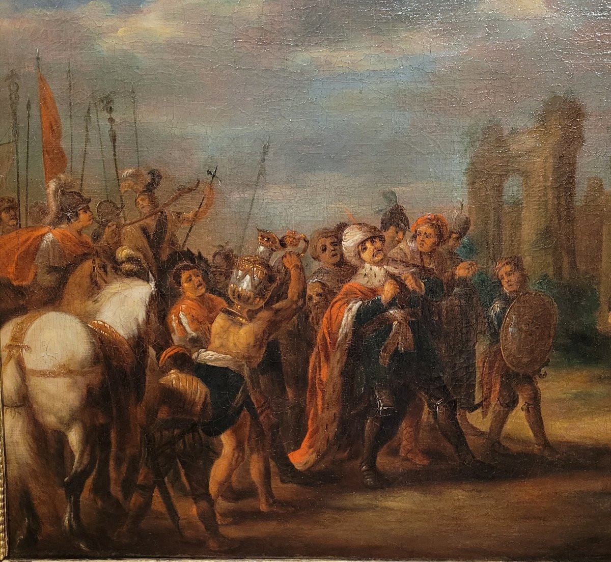 “Il ritorno di Jefte”  Scuola italiana di fine XVII – inizi XVIII secolo -photo-2