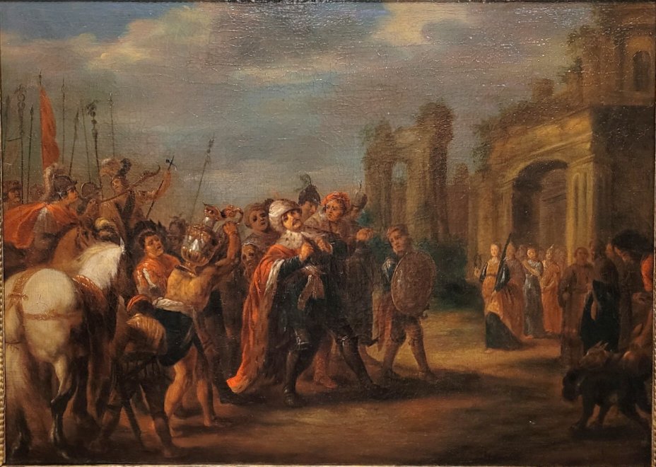 “Il ritorno di Jefte”  Scuola italiana di fine XVII – inizi XVIII secolo -photo-2