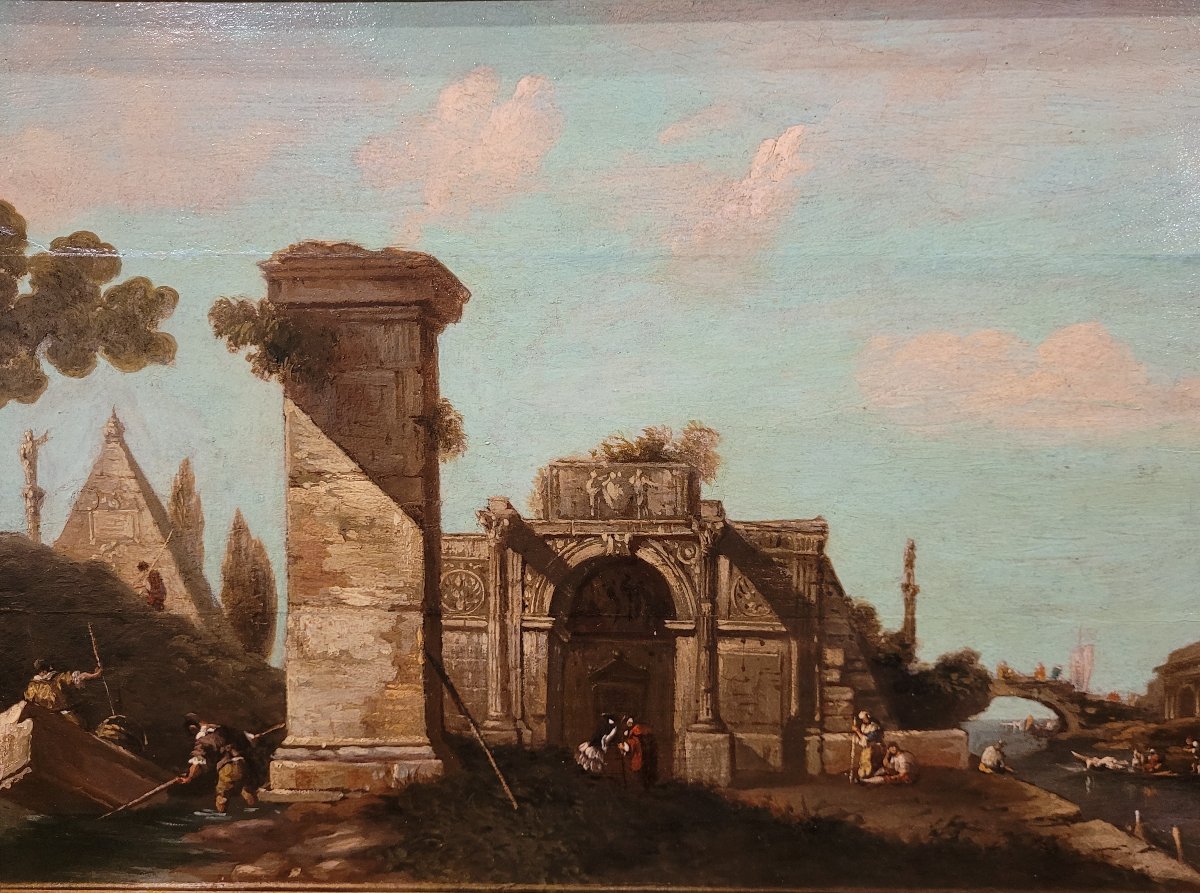 “Veduta arcadica dell’entroterra veneziano” Autore: Giovanni Migliara-photo-1