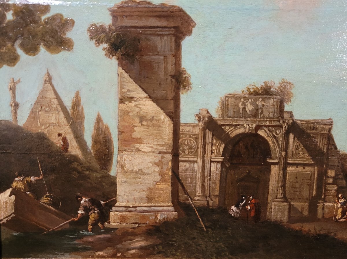 “Veduta arcadica dell’entroterra veneziano” Autore: Giovanni Migliara-photo-2