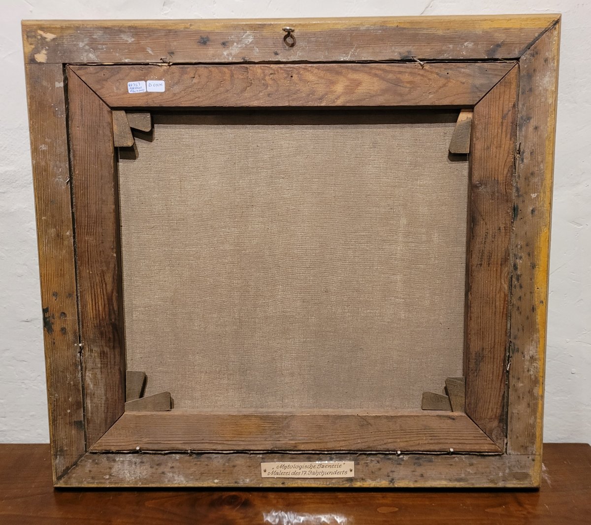 "Allagoria dell'erudizione" olio su tela fine XVII secolo-photo-4